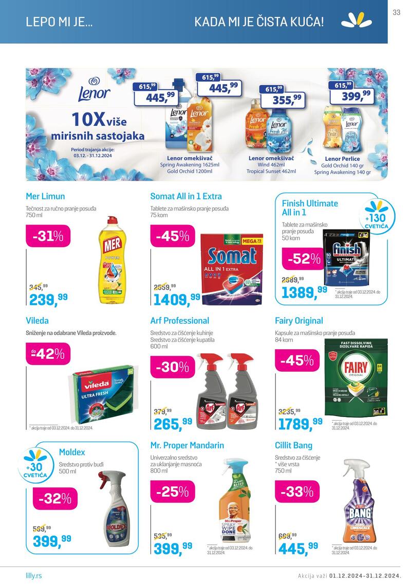 Lilly Drogerie katalog akcija