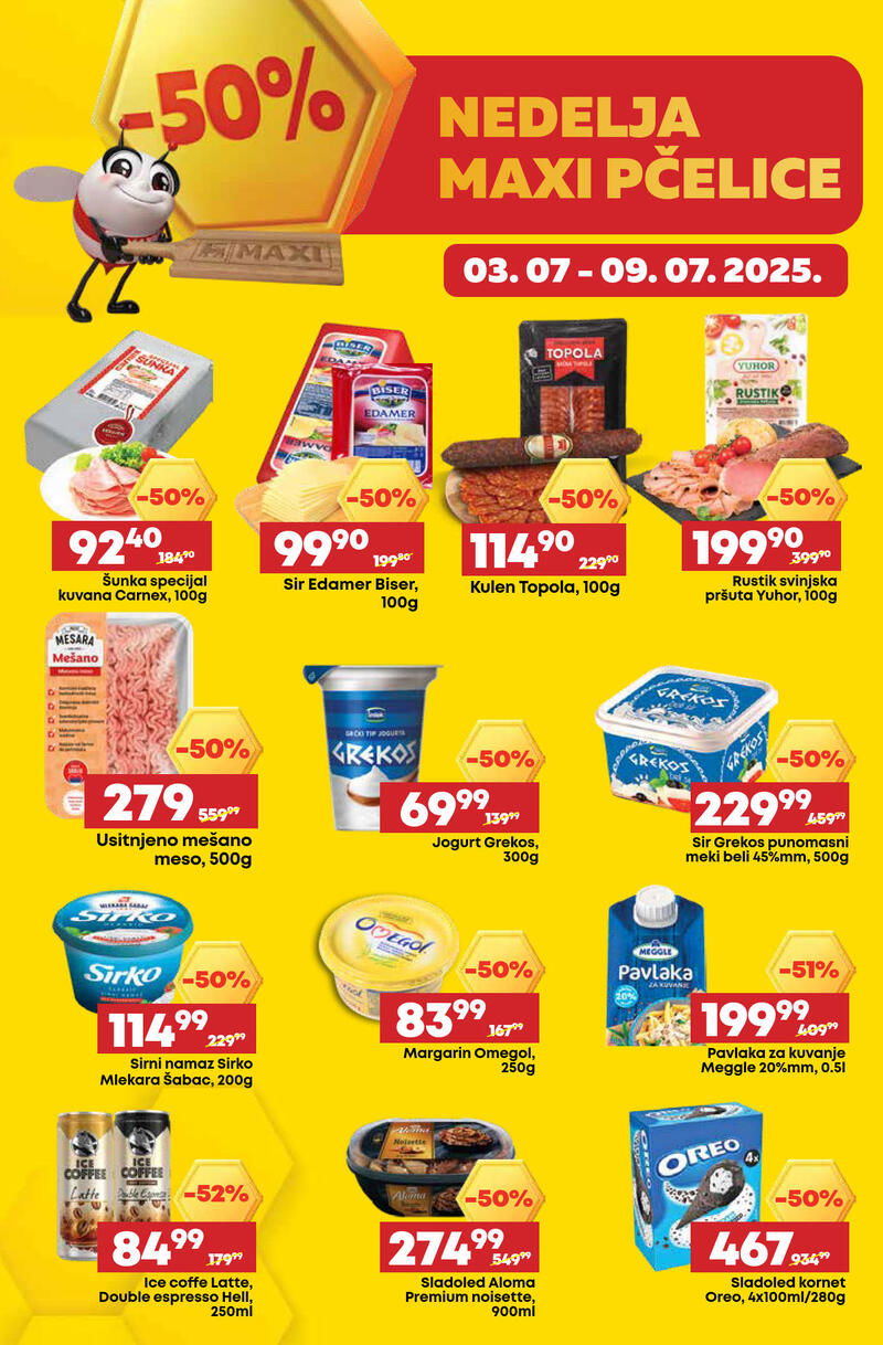 Mega Maxi nedeljna akcija