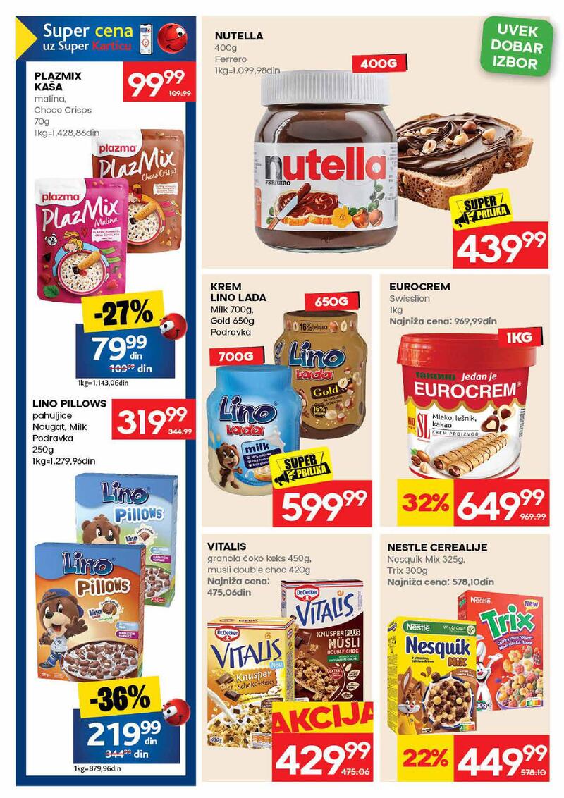 Roda katalog nedeljna akcija