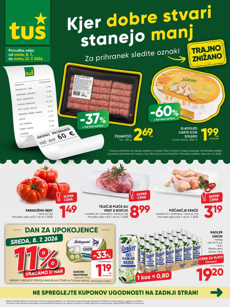 Tuš katalog akcija Redni katalog