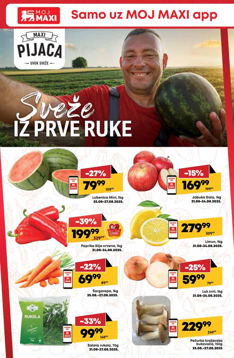Mega Maxi nedeljna akcija