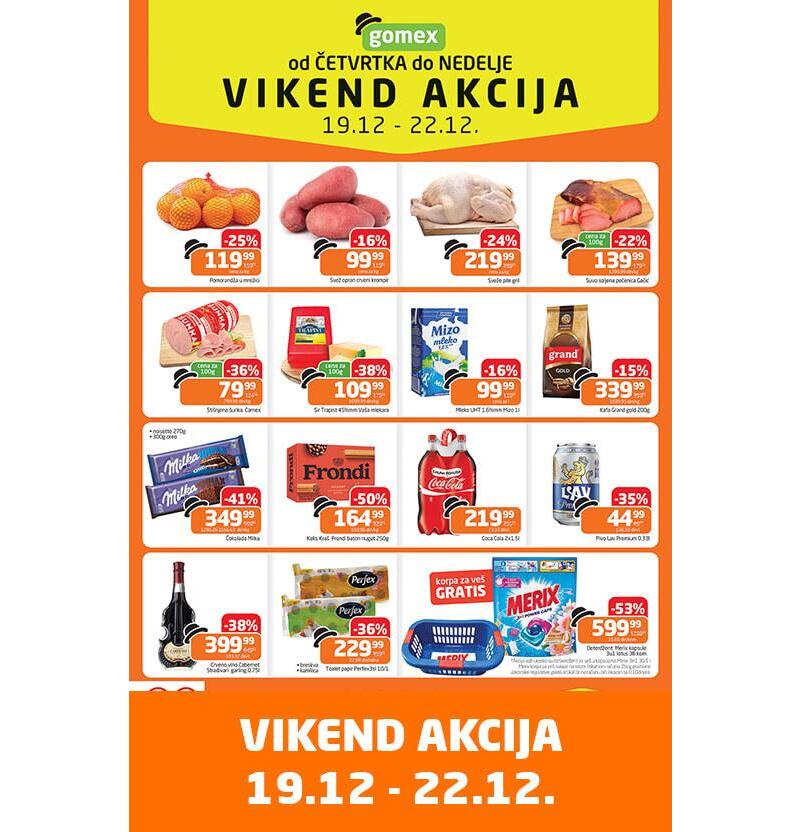 Gomex katalog vikend akcija