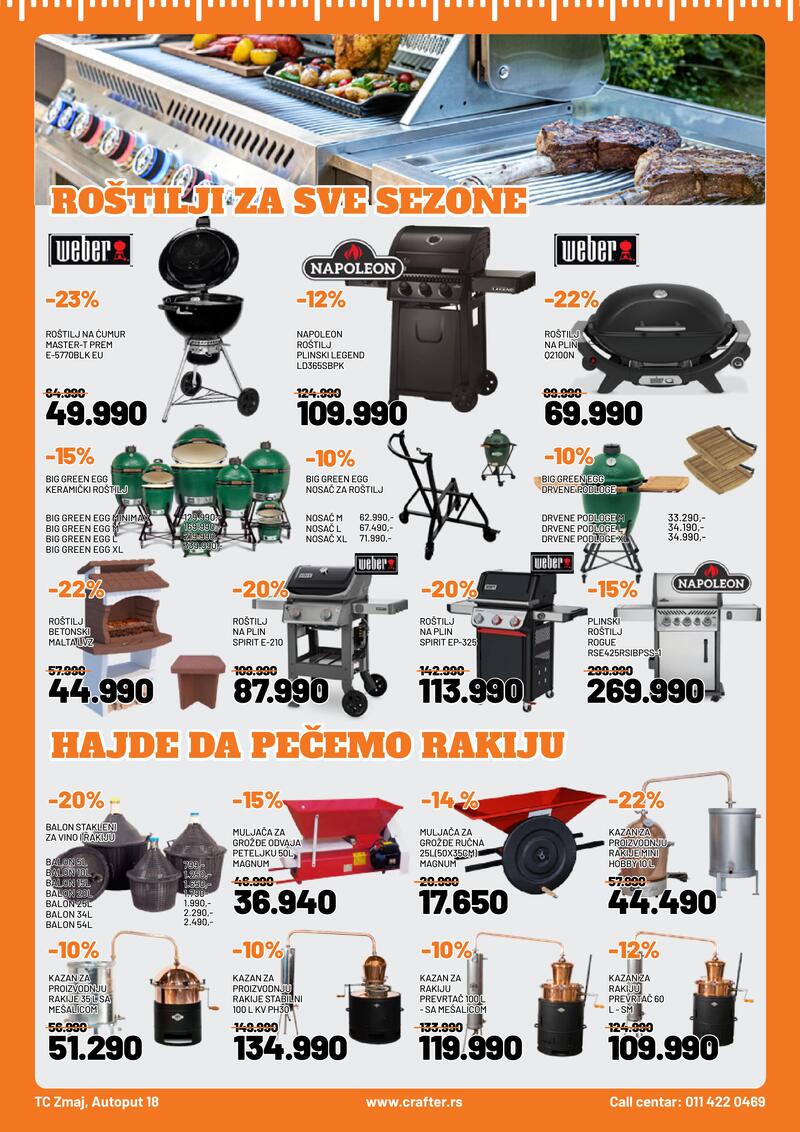 Crafter akcijski katalog