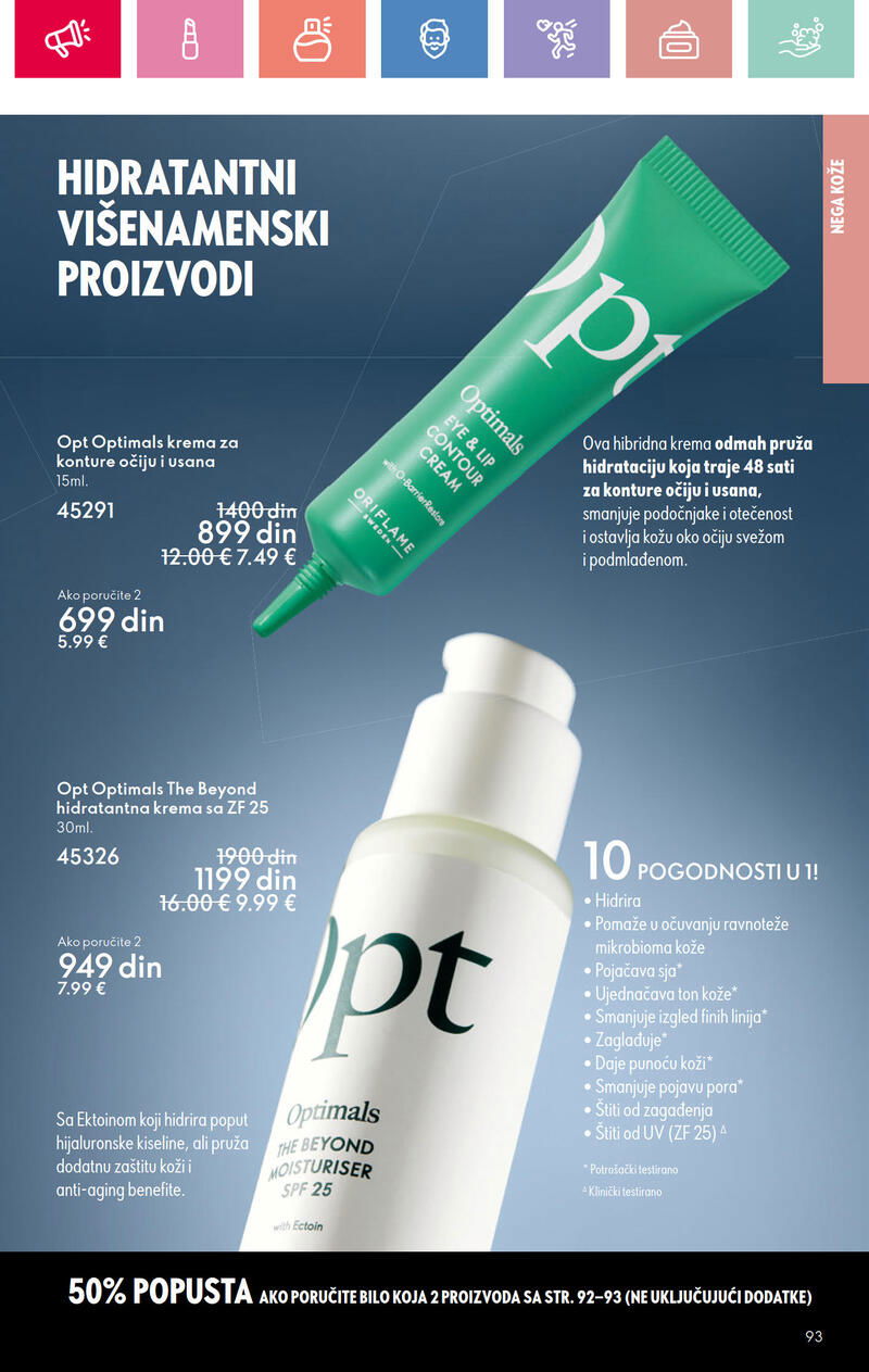 Oriflame katalog akcija