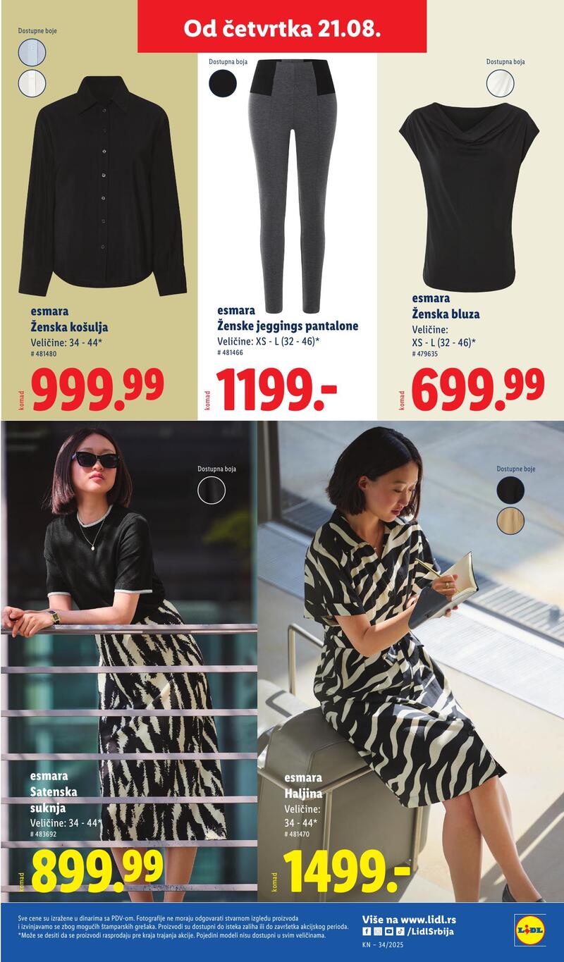 Lidl katalog akcija neprehrana