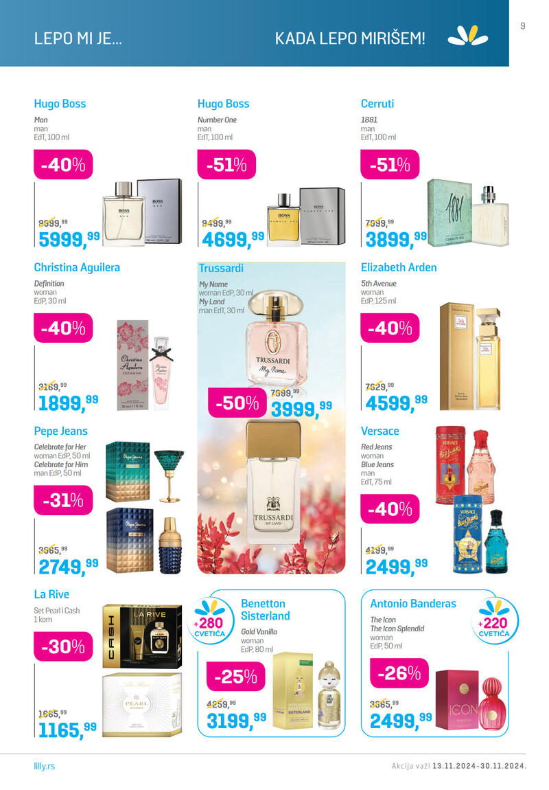 Lilly Drogerie katalog akcija