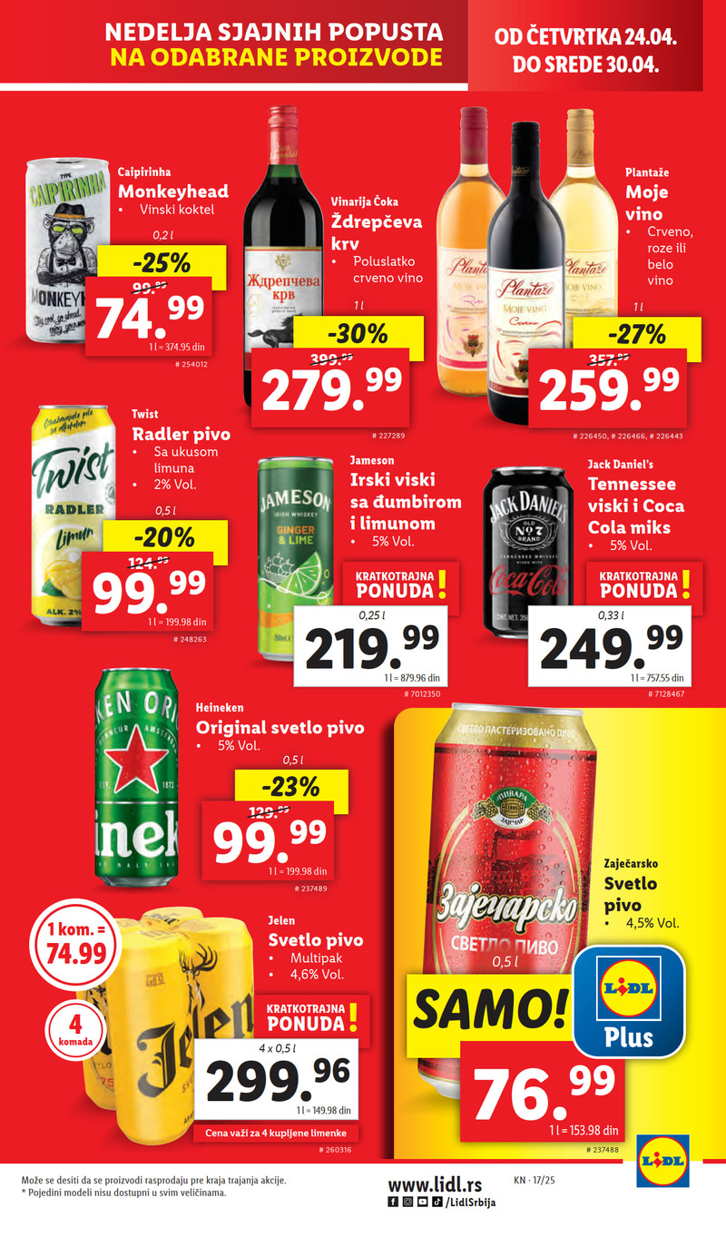 Lidl katalog akcija