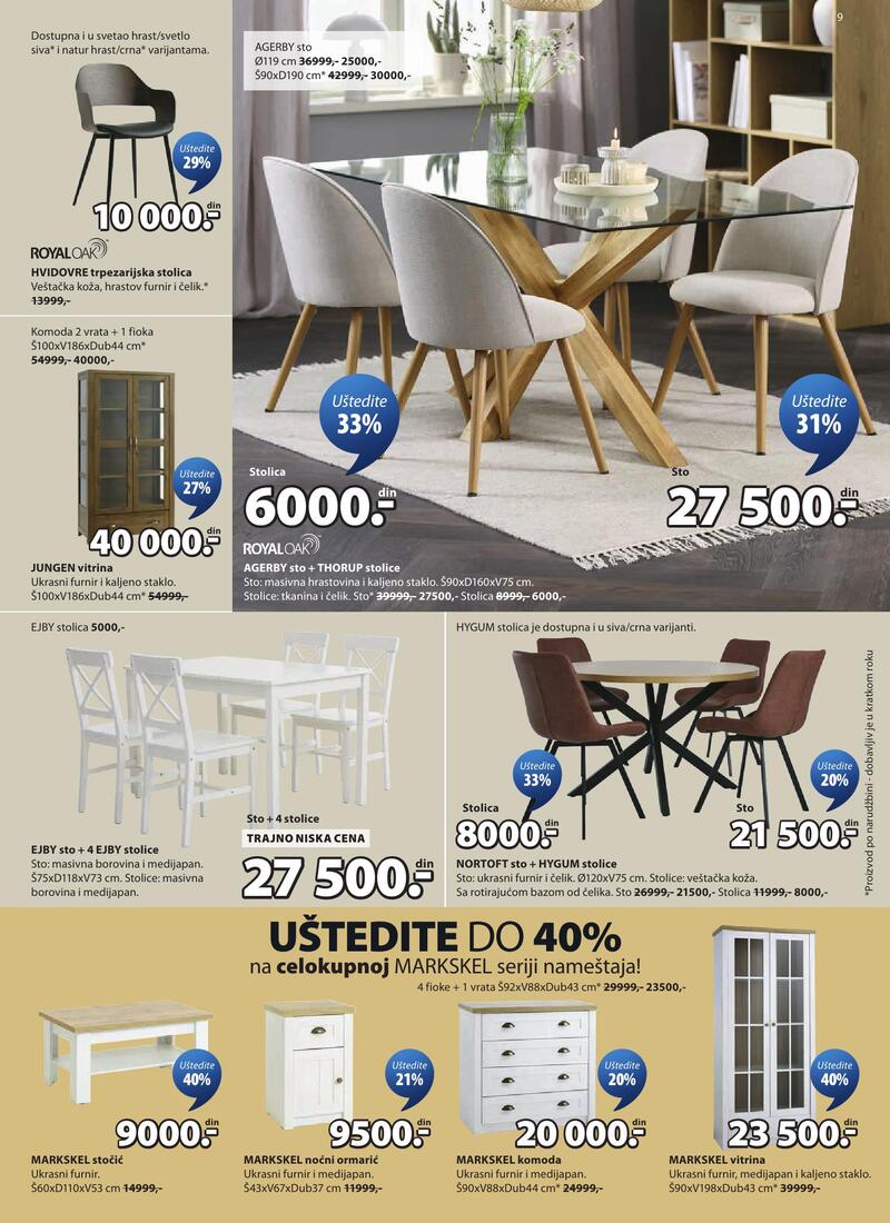 JYSK katalog nameštaj