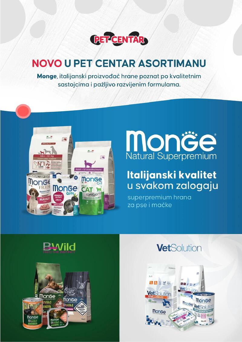 Pet centar akcijski katalog