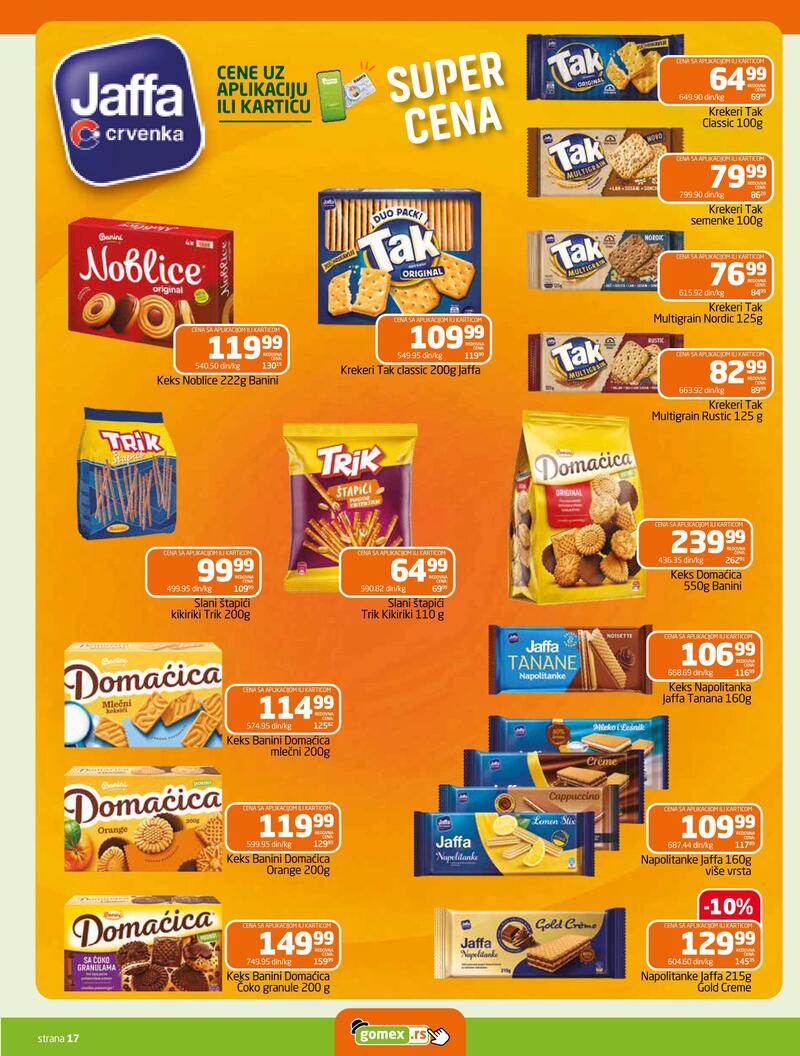 Gomex katalog - Dvonedeljna akcija
