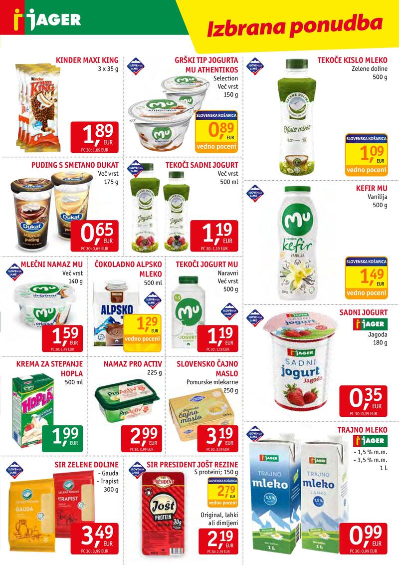 Jager katalog - Živilo