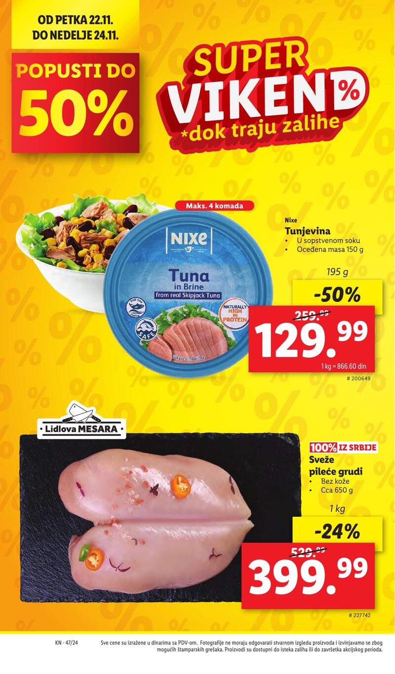 Lidl katalog akcija