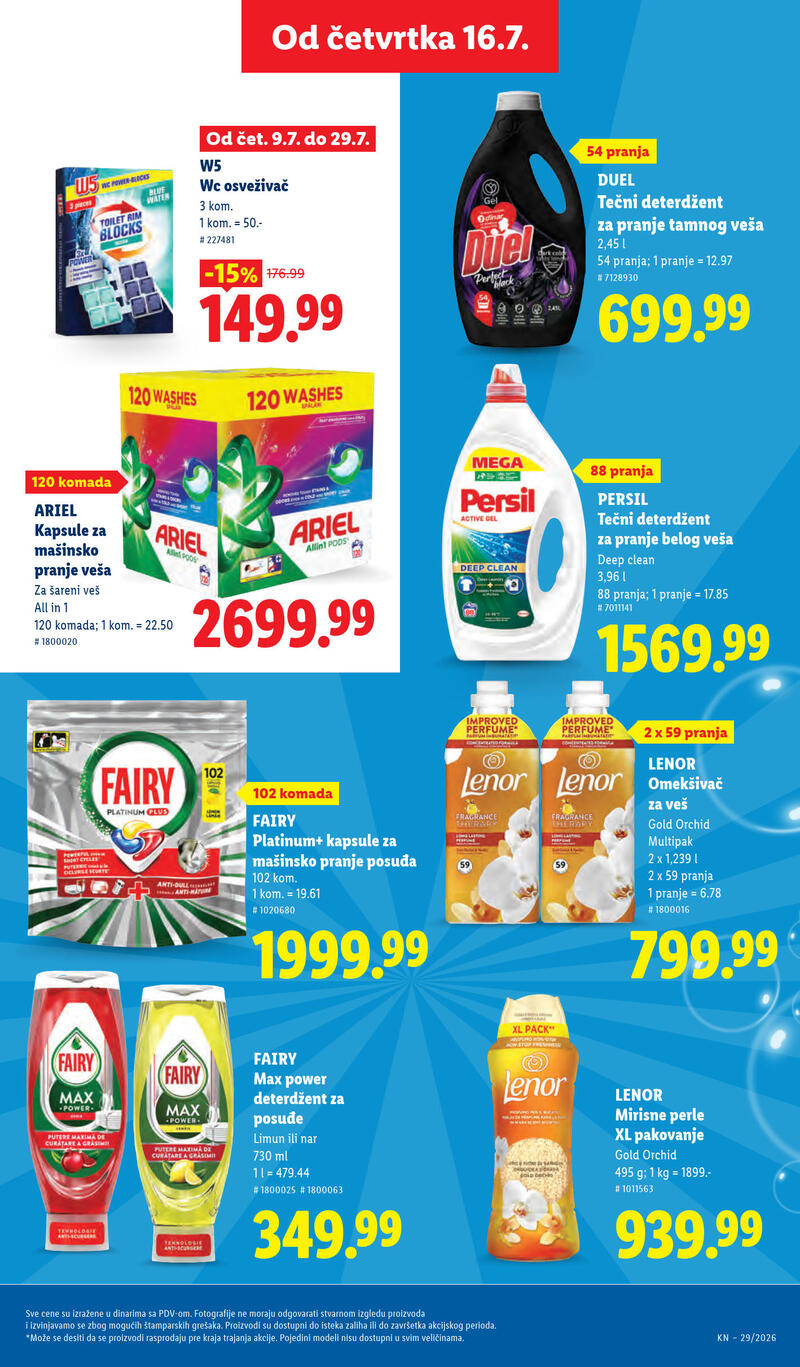 Lidl katalog akcija