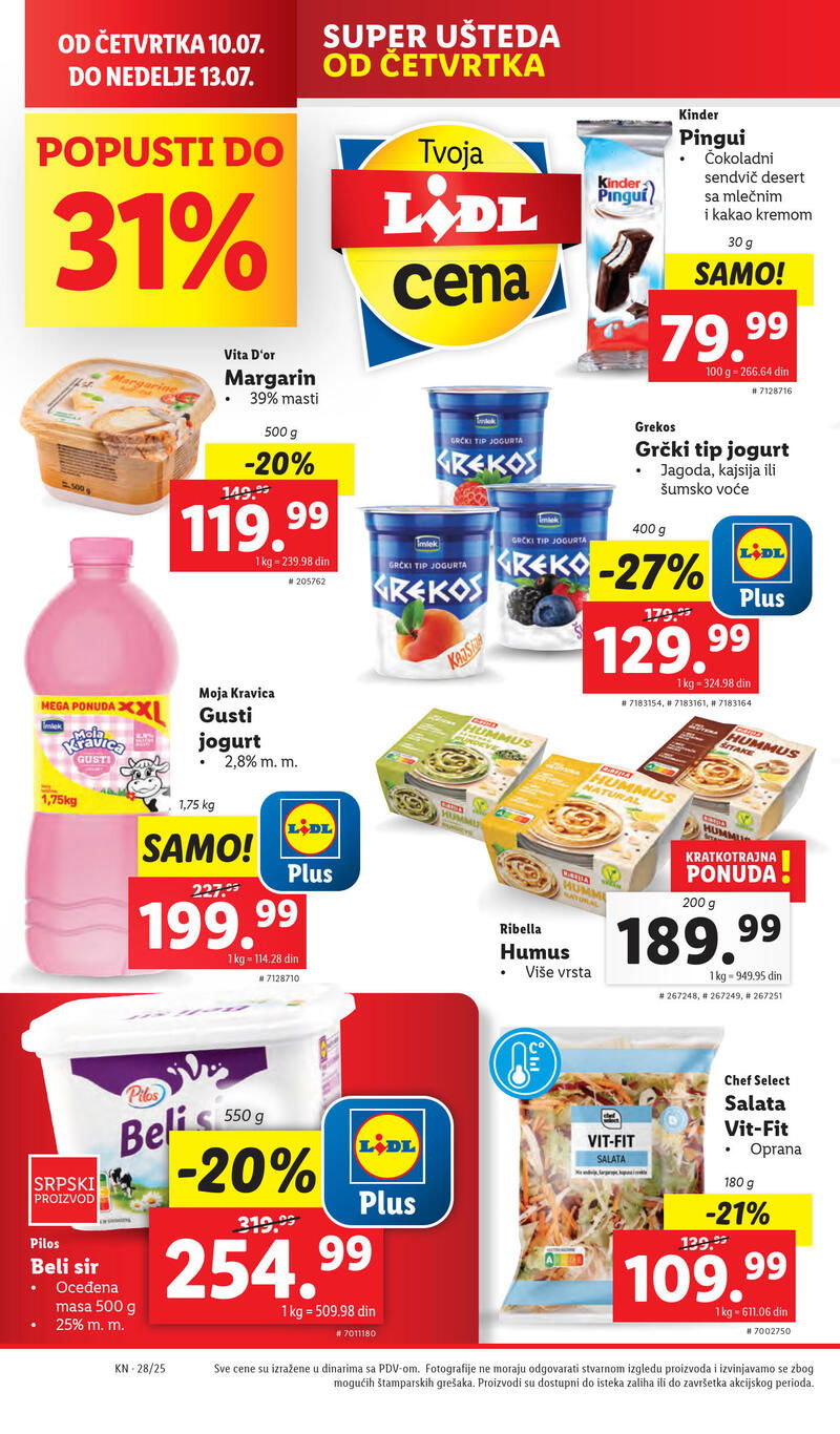 Lidl katalog akcija