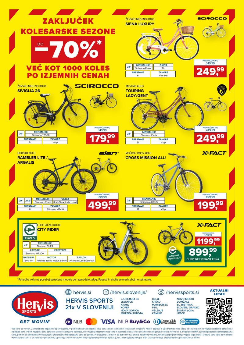 Hervis redni katalog