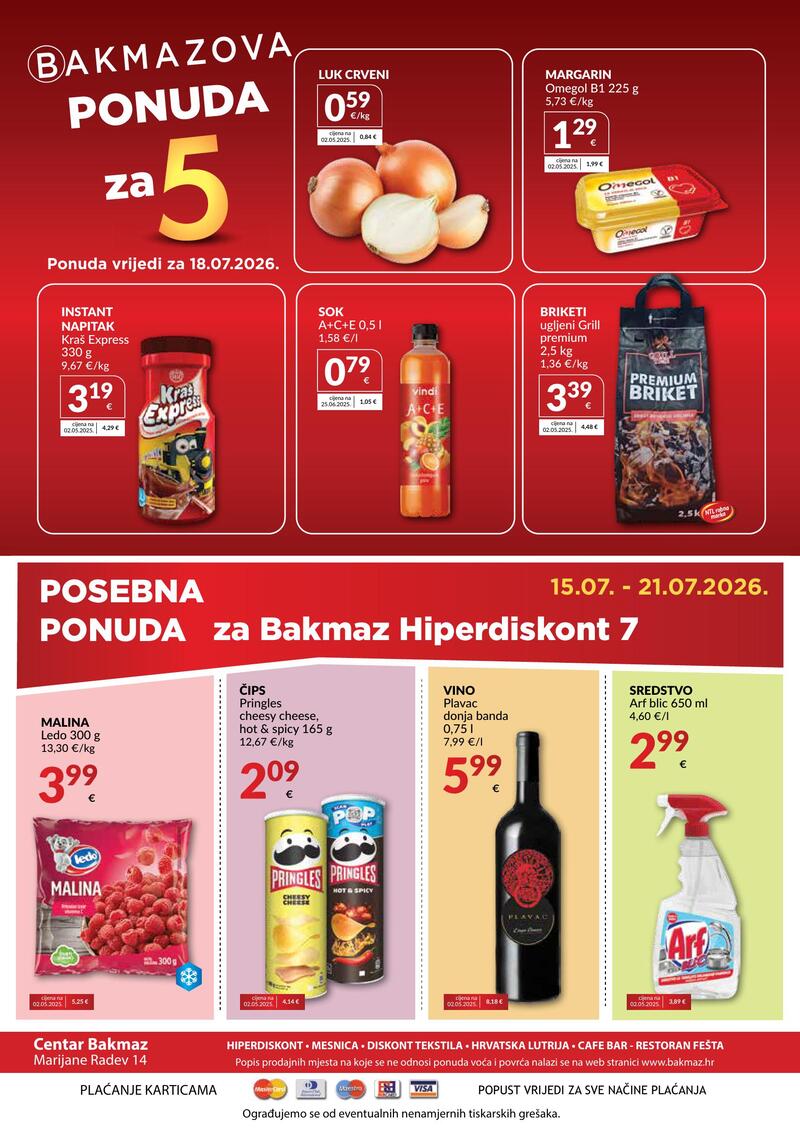 Bakmaz tjedna ponuda