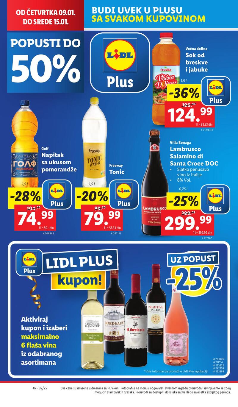 Lidl katalog akcija