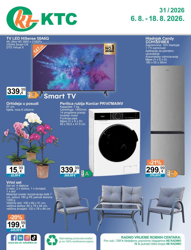KTC katalog akcija Katalog tehnike i posuđa