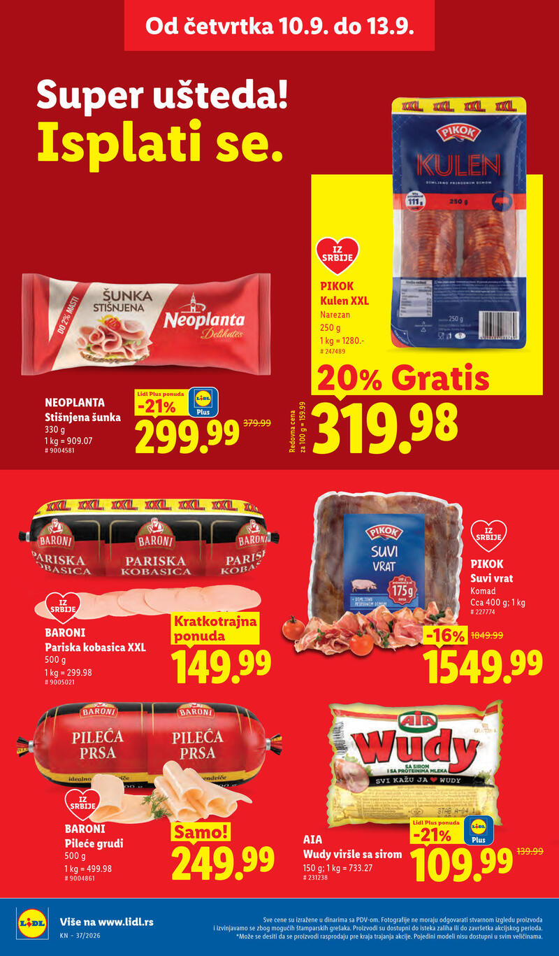 Lidl katalog akcija