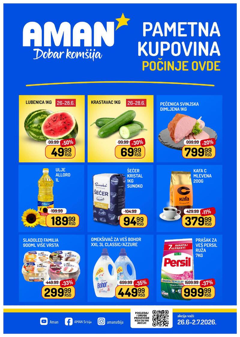 Aman katalog akcija Nedeljna akcija