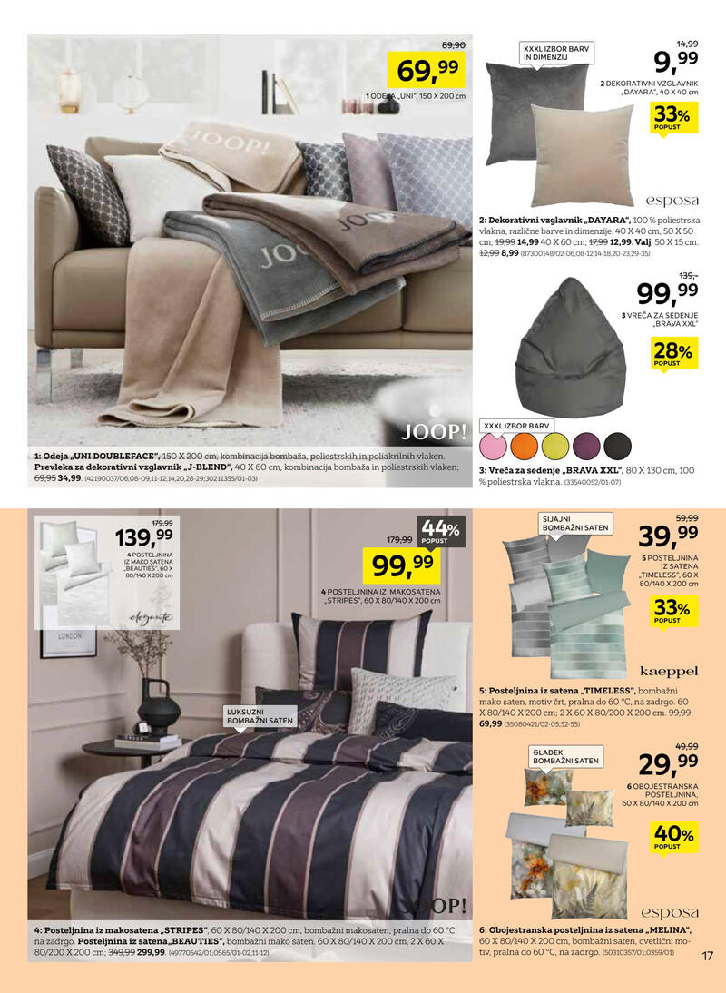 Lesnina XXXL katalog - Jesen najboljših cen