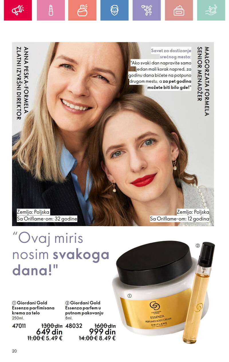 Oriflame katalog akcija