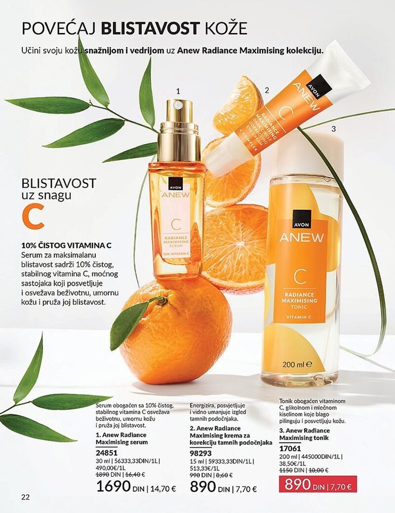 Avon katalog akcija