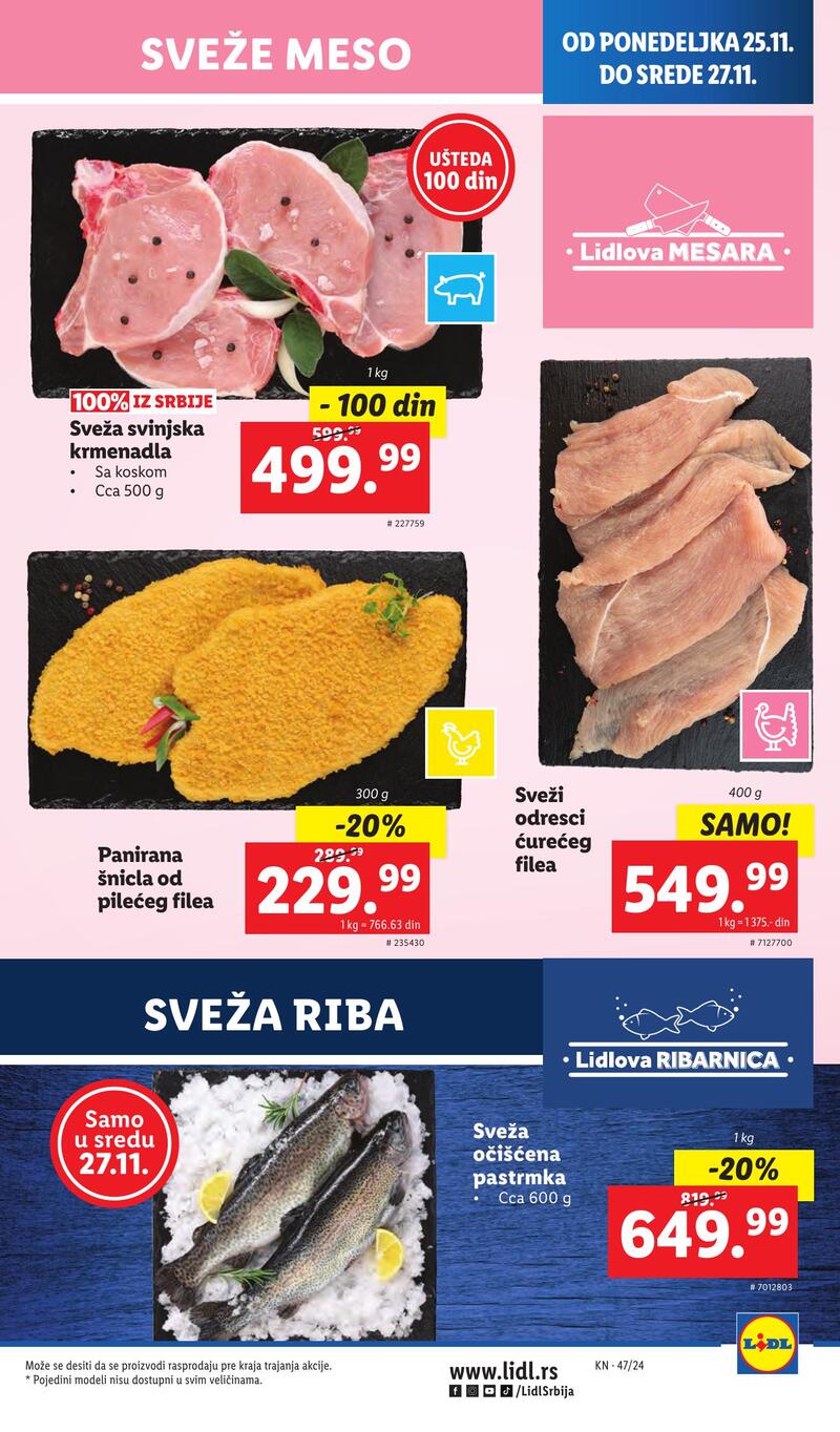 Lidl katalog akcija