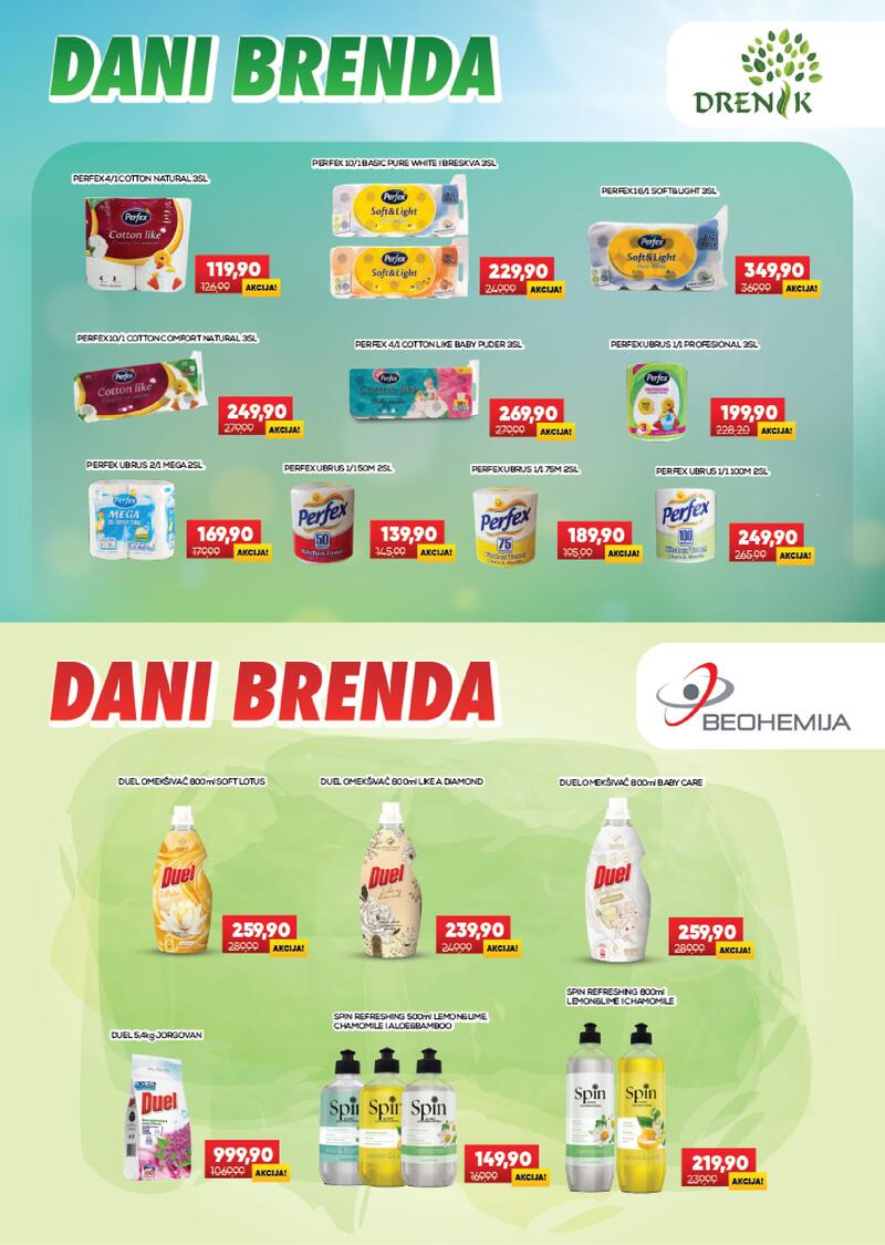 Medius katalog akcija