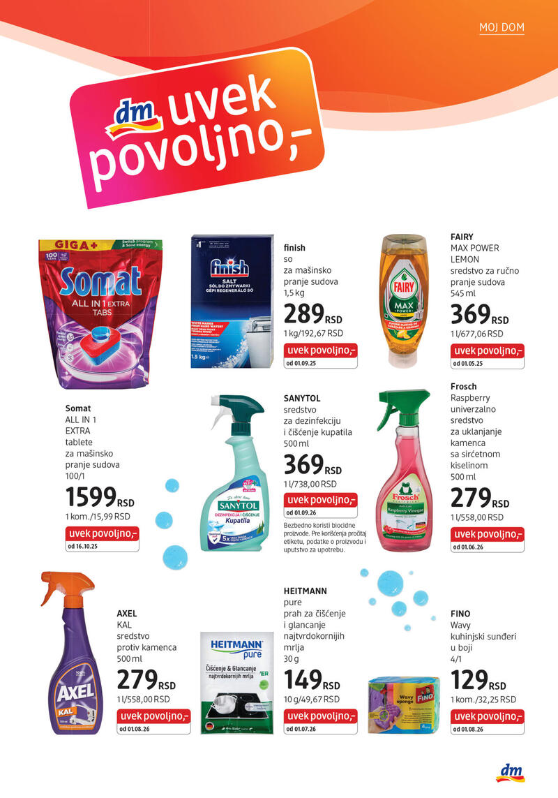 DM Drogerie katalog akcija