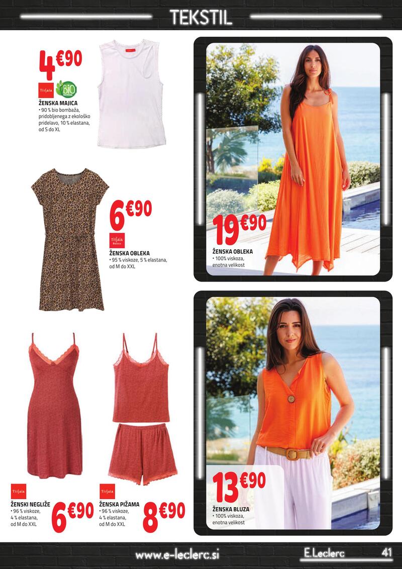 E.Leclerc katalog tekstil