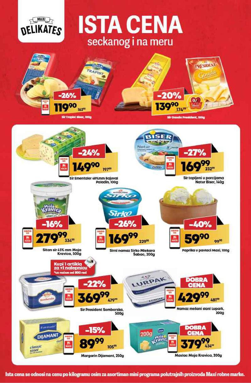 Mega Maxi nedeljna akcija