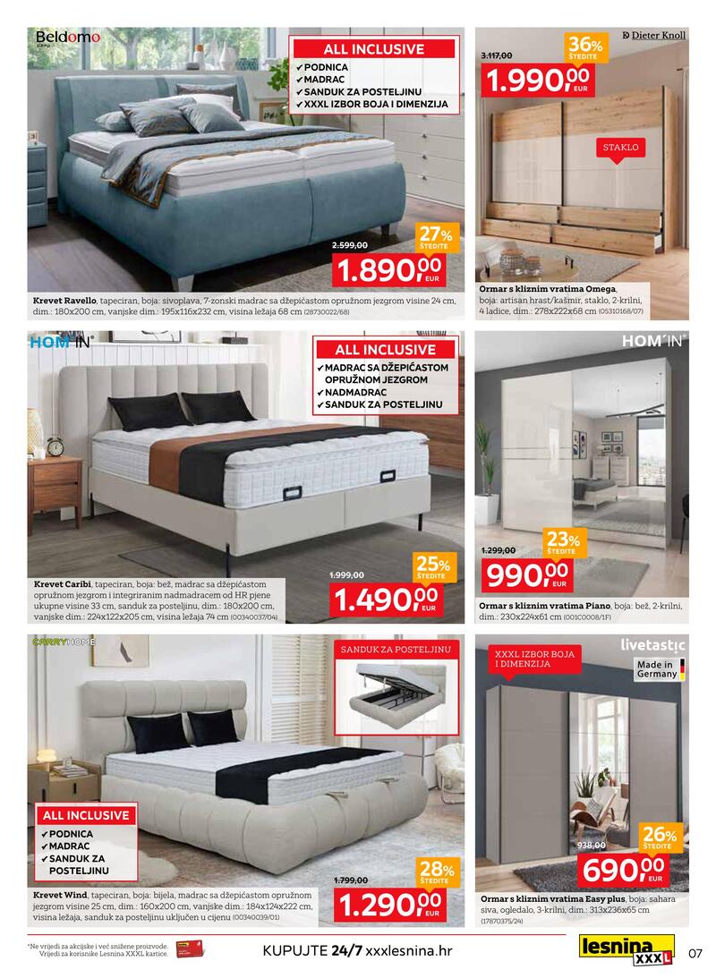 Lesnina XXXL katalog akcija