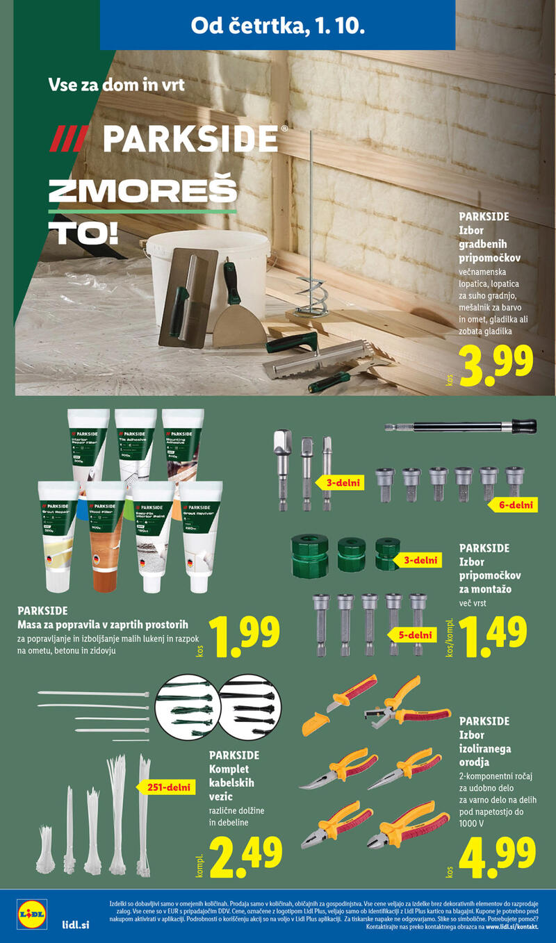 Lidl katalog - Tedenska akcija