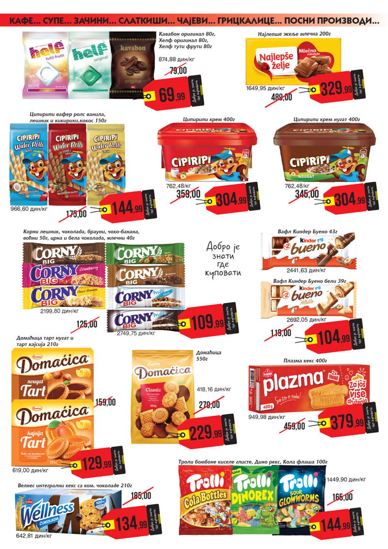 Mikromarket katalog - Polumesečna akcija