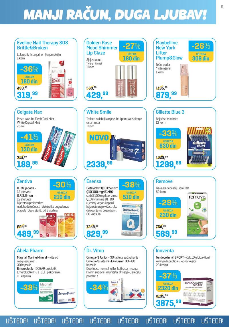 Lilly Drogerie katalog akcija