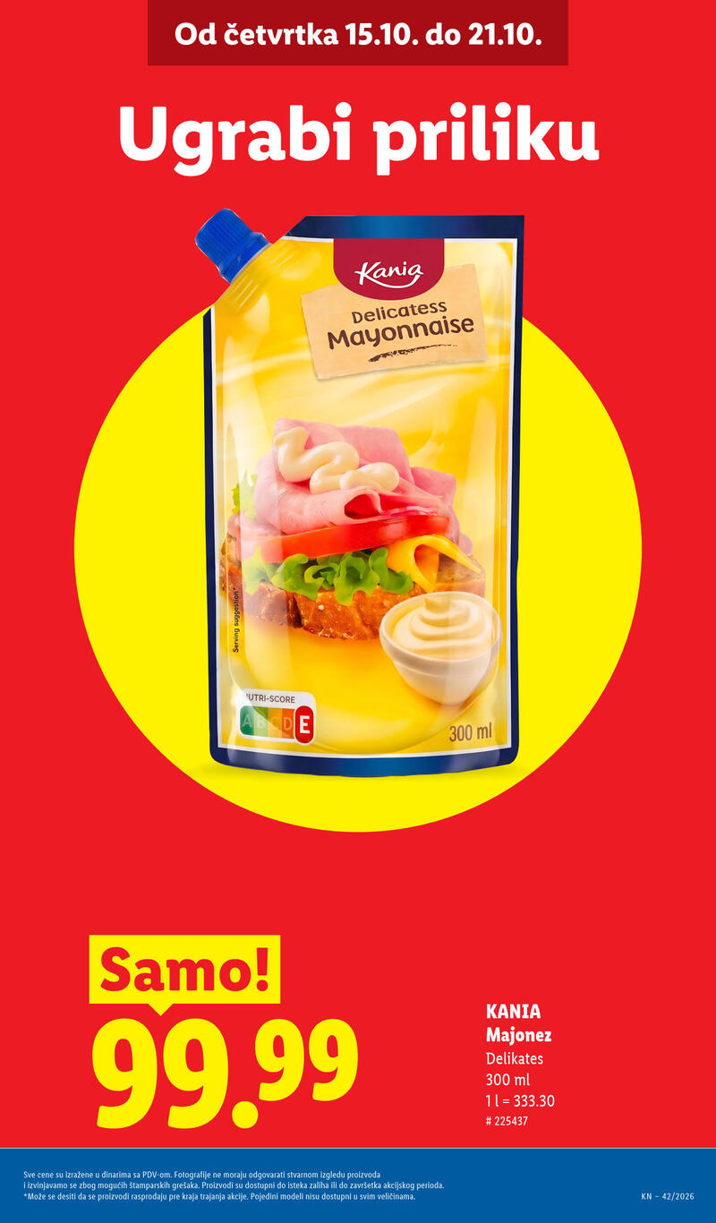 Lidl katalog - Nedeljna akcija