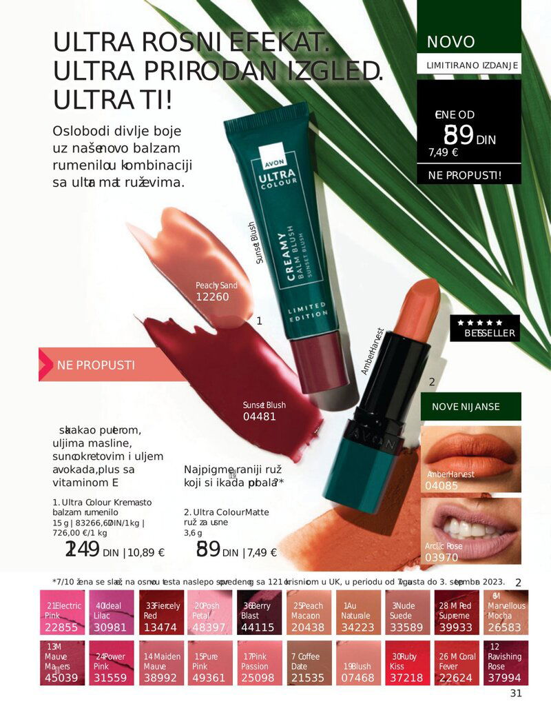 Avon katalog akcija
