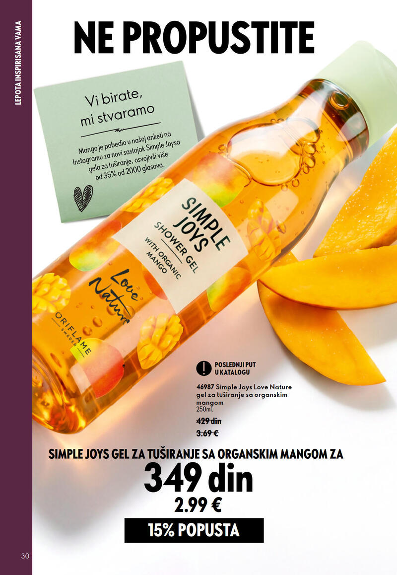 Oriflame katalog akcija