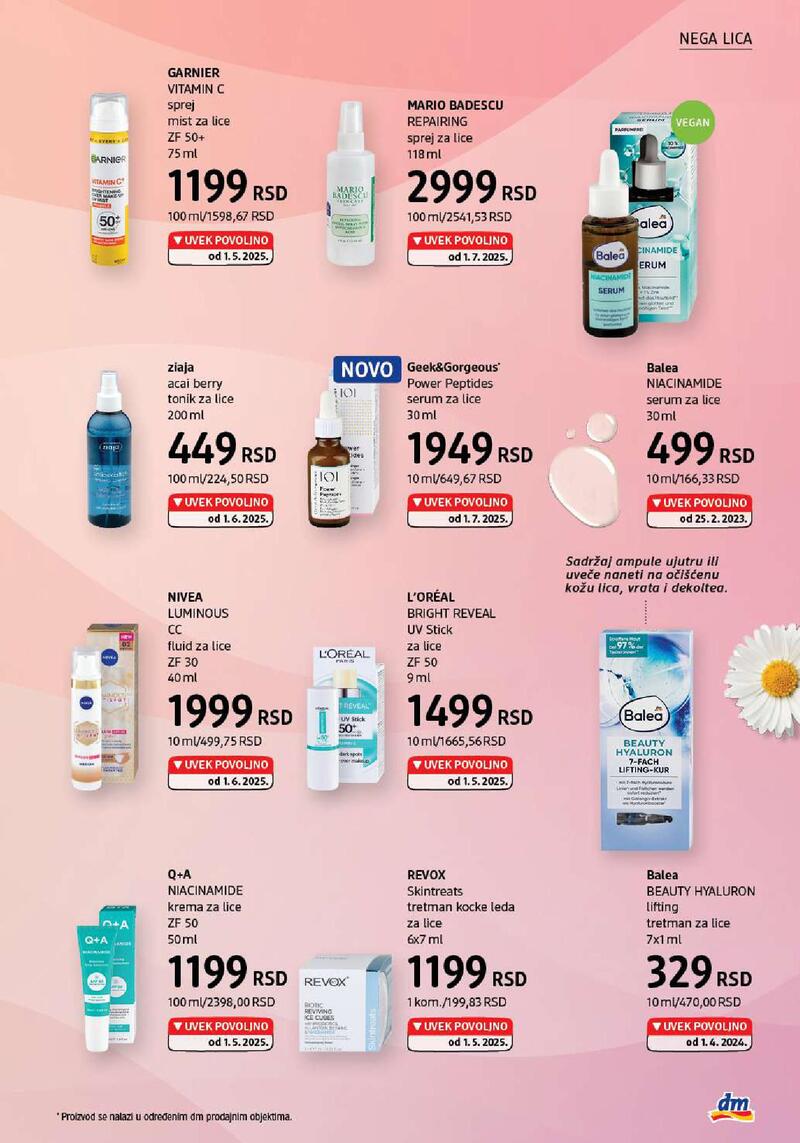 DM Drogerie katalog akcija