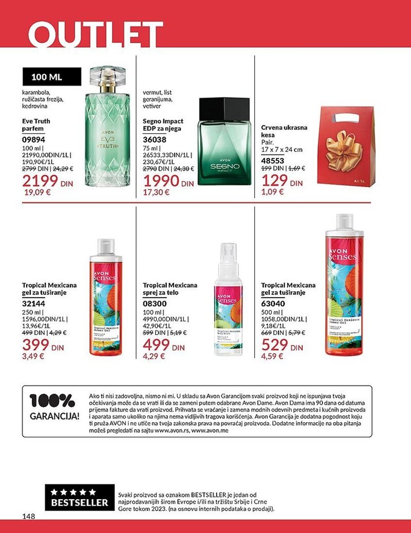 Avon katalog akcija