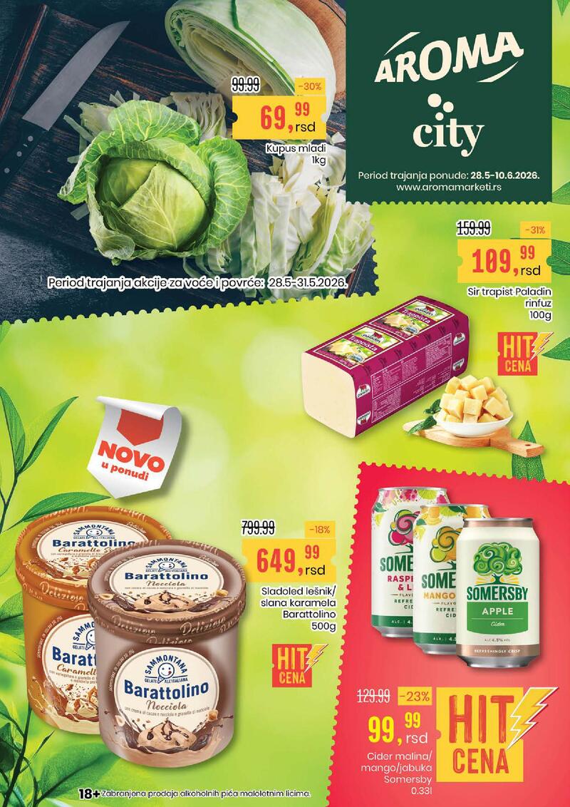 Aroma Market katalog akcija