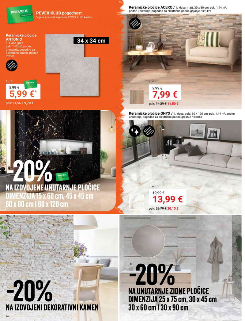 Pevex kataloška akcija