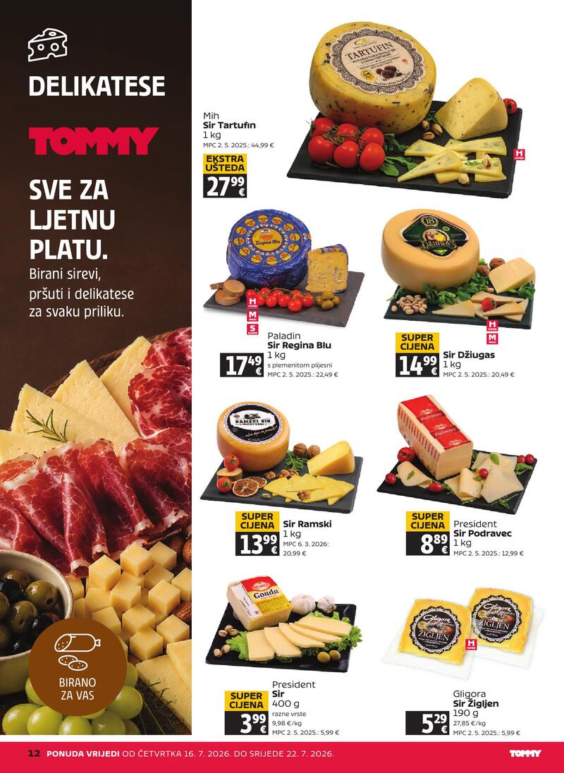 Tommy akcijski katalog
