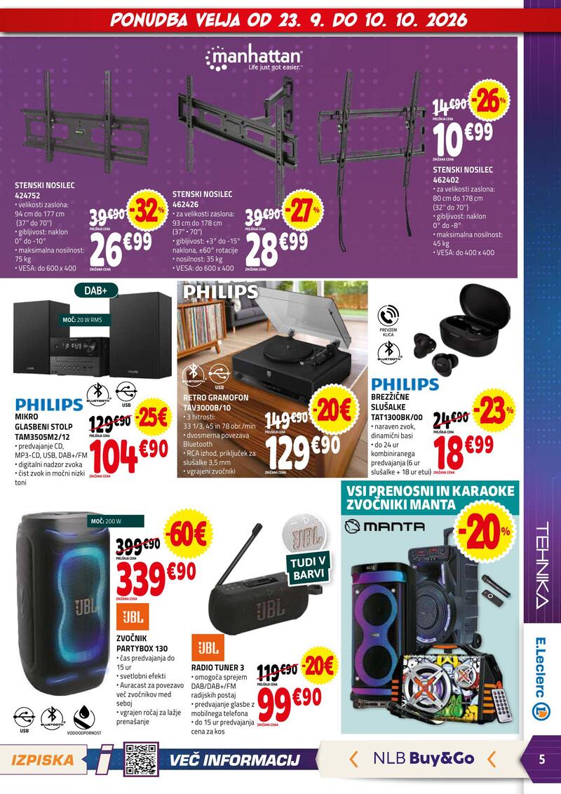 E.Leclerc katalog - Dvotedenska akcija