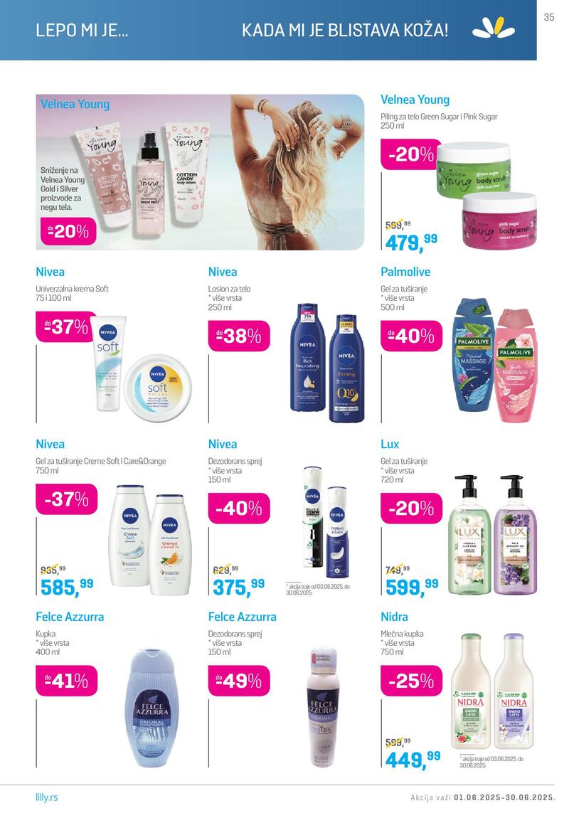 Lilly Drogerie katalog akcija
