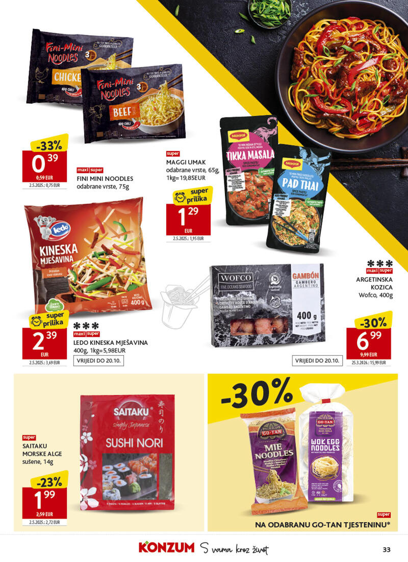 Konzum katalog - Tjedna akcija