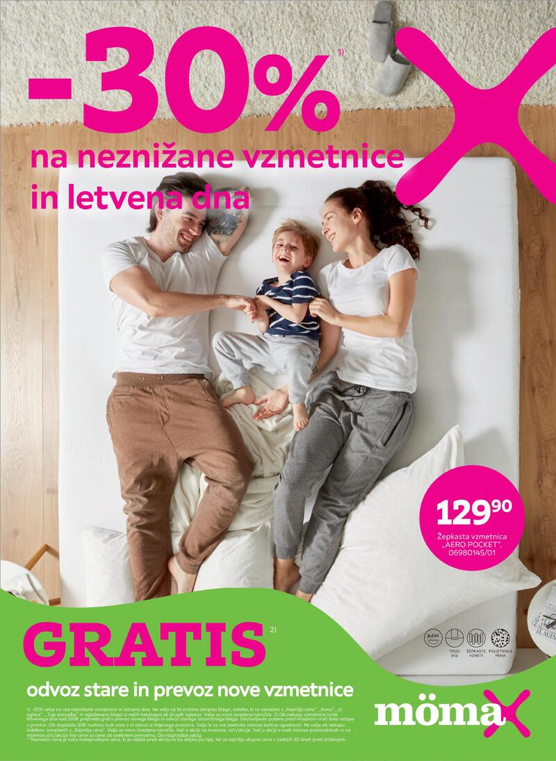 Mömax vzmetnice in letvena dna