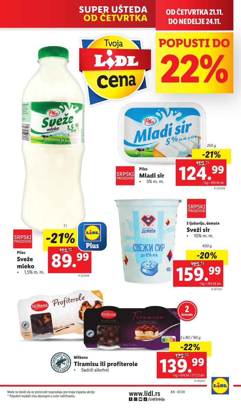 Lidl katalog akcija