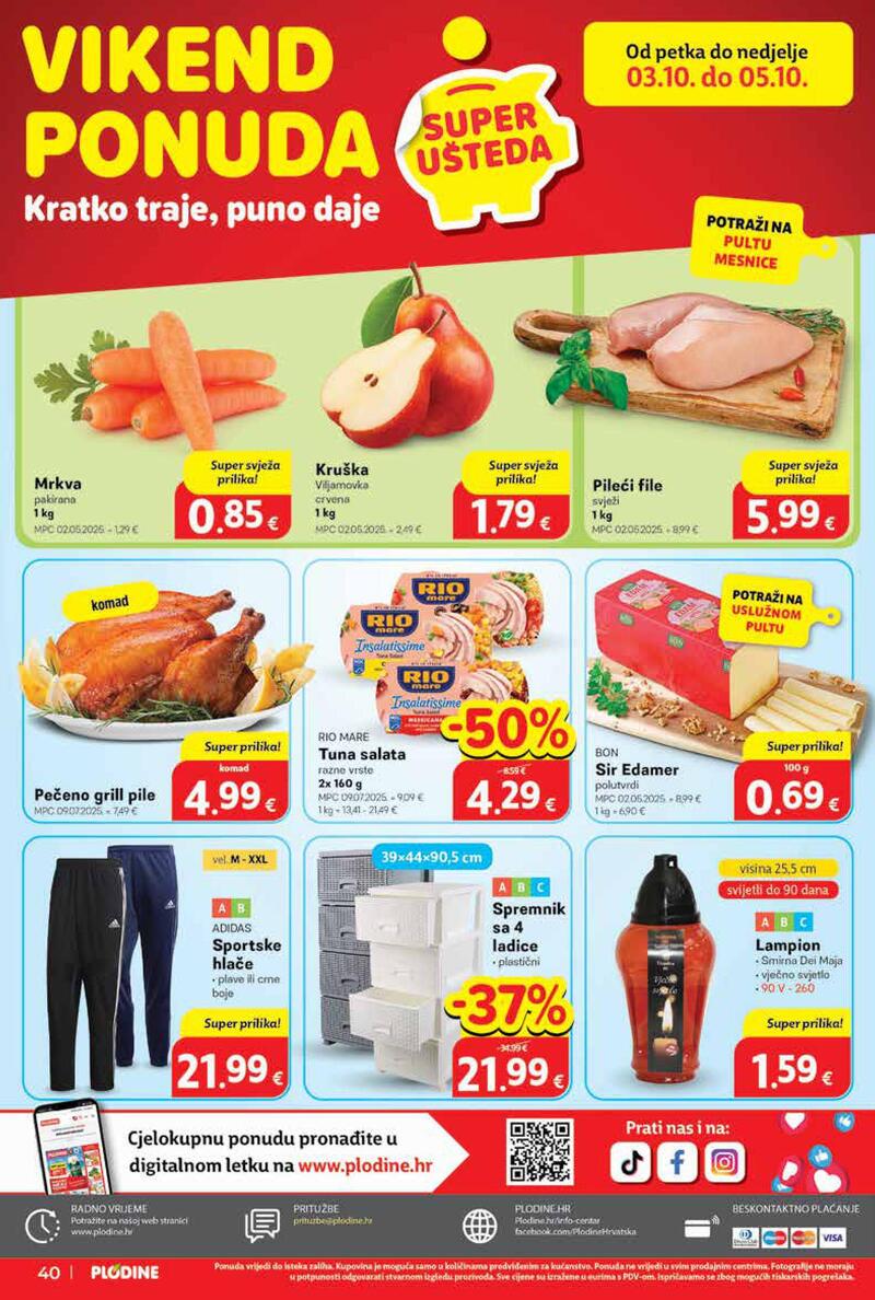 Plodine kataloška akcija